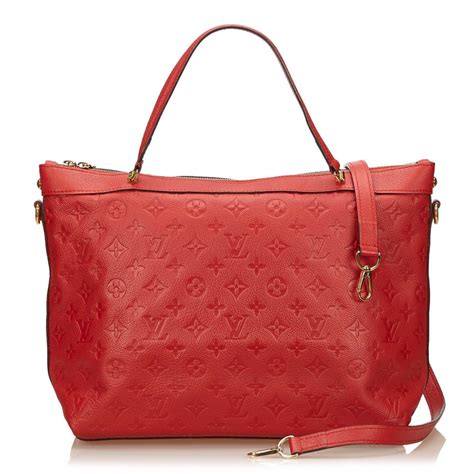 louis vuitton bag with red|vintage red louis vuitton bag.